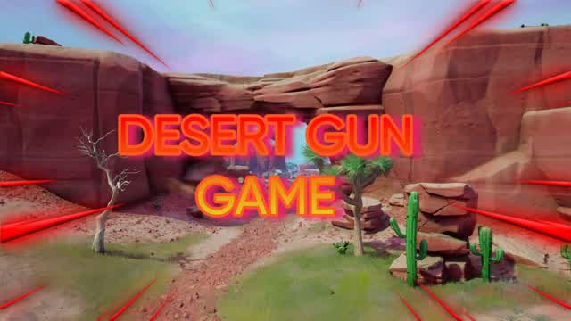 desert gun game — Fortnite Creative map