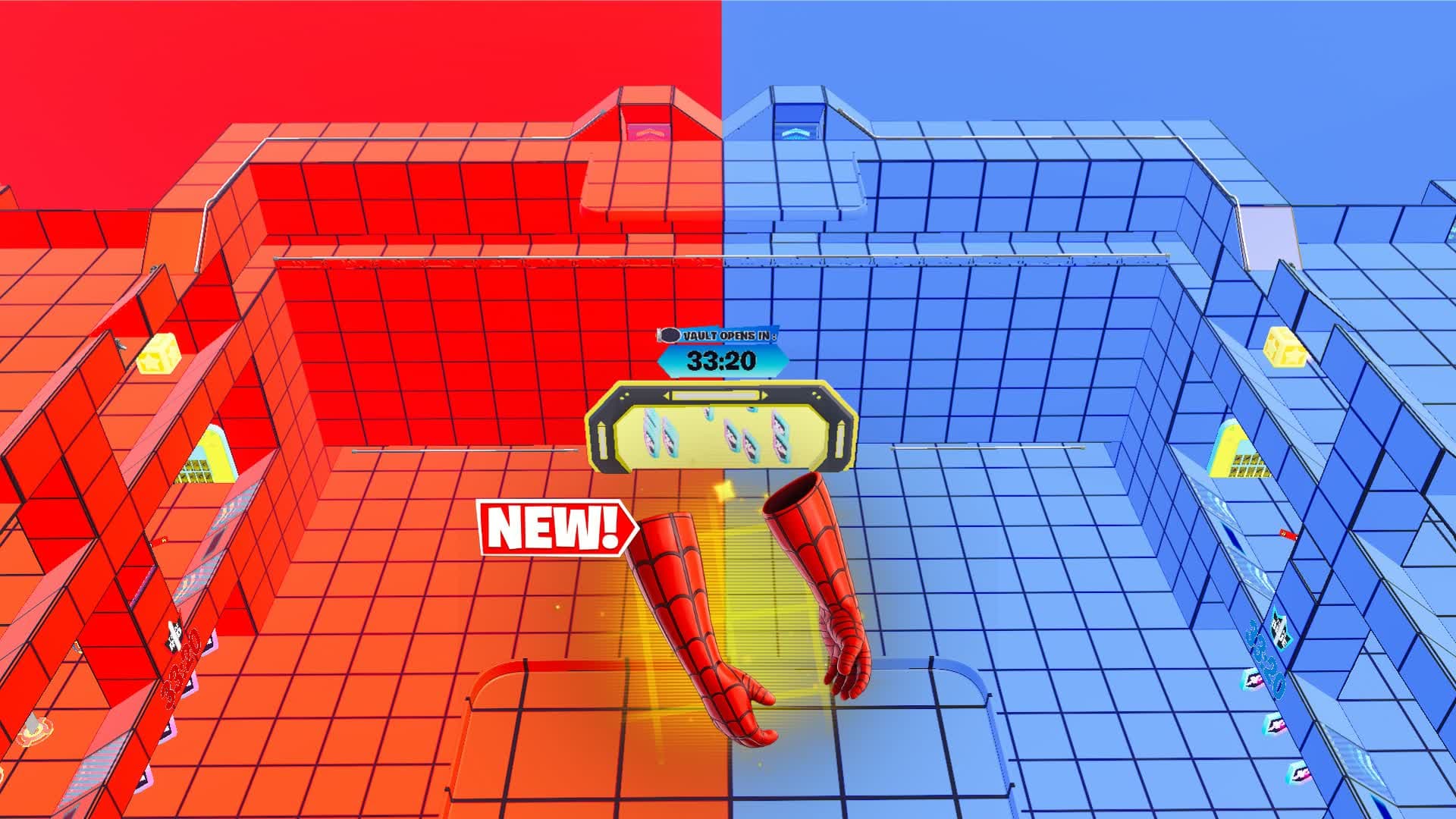 SPIDER-MAN RVB / RED VS BLUE — Fortnite Creative map