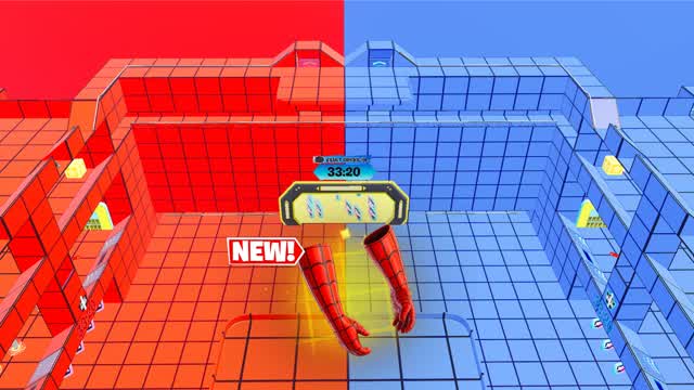 SPIDER-MAN RVB / RED VS BLUE — Fortnite Creative map