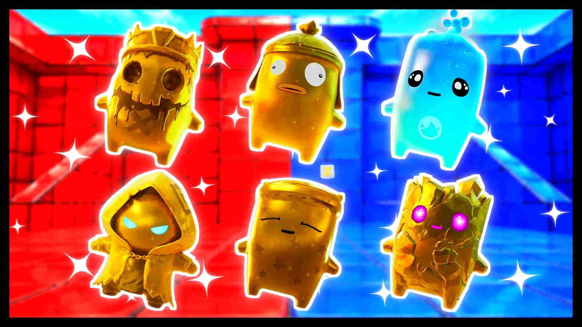 RED VS BLUE BOLD CURRENT 🔴🔵 — Fortnite Creative map