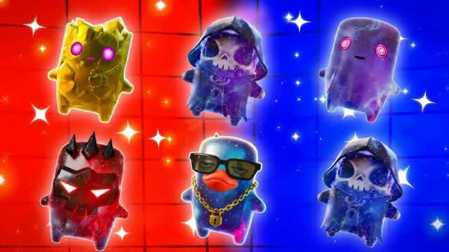 red vs blue floor — Fortnite Creative map