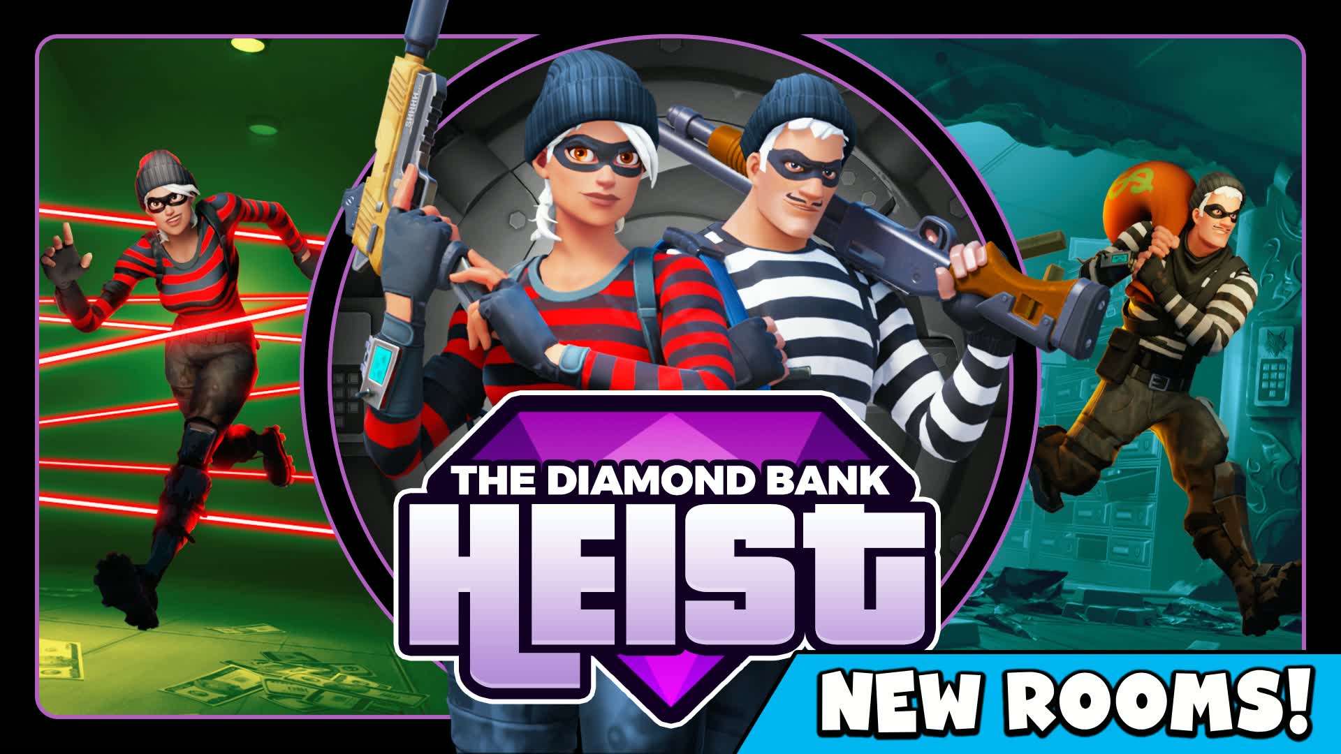 THE BANK HEIST [ROGUELIKE] — Fortnite Creative map