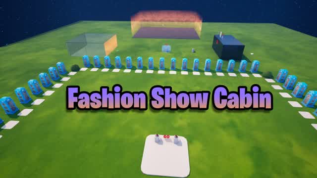 Leo's Fashion Show Cabin β Fortnite Creative map