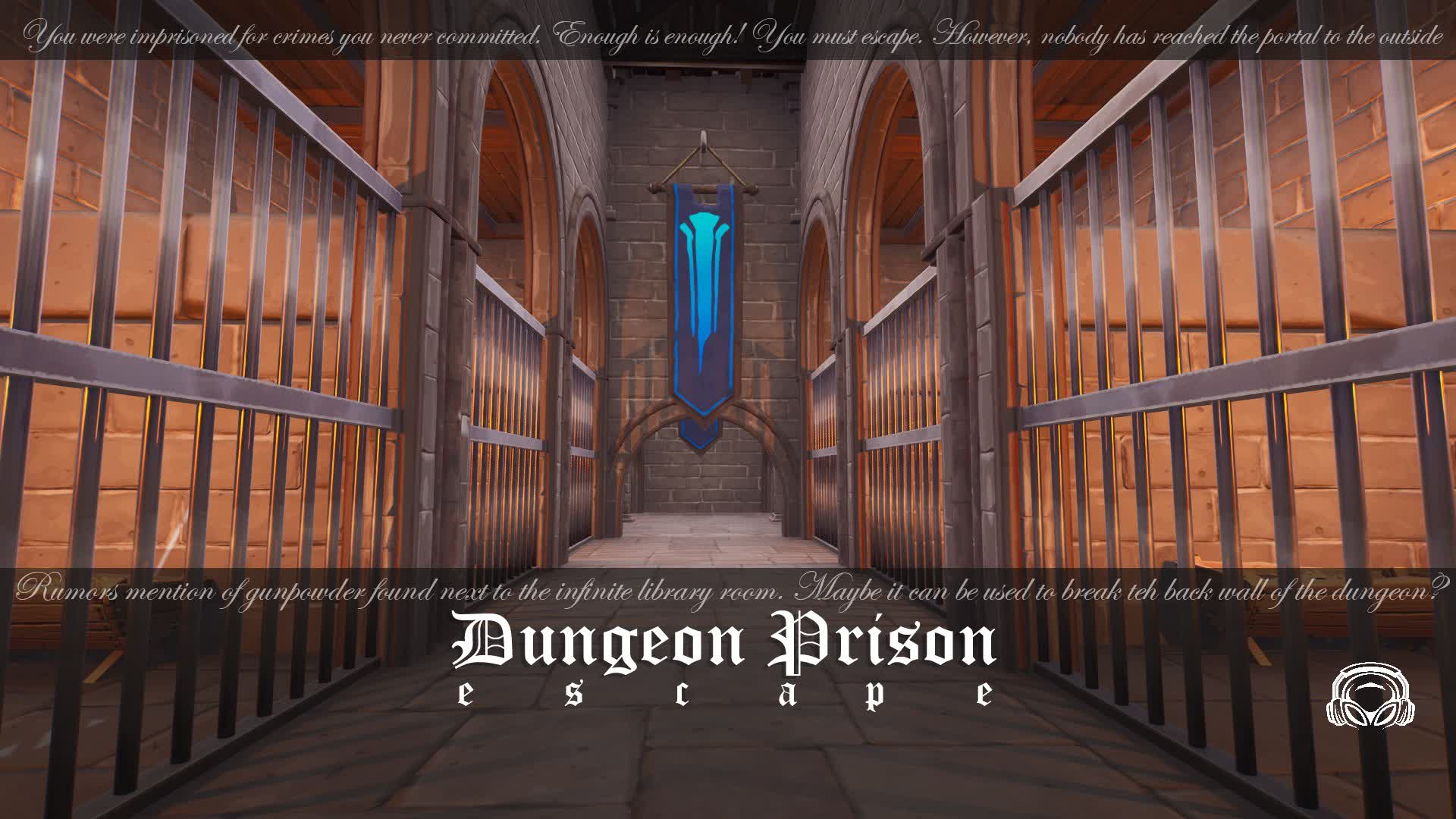 Dungeon Prison Escape (Puzzle) — Fortnite Creative map
