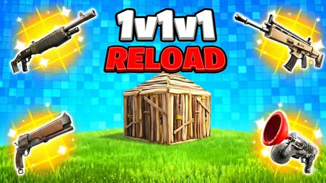 ALL SKINS RELOAD — Fortnite Creative map cover art