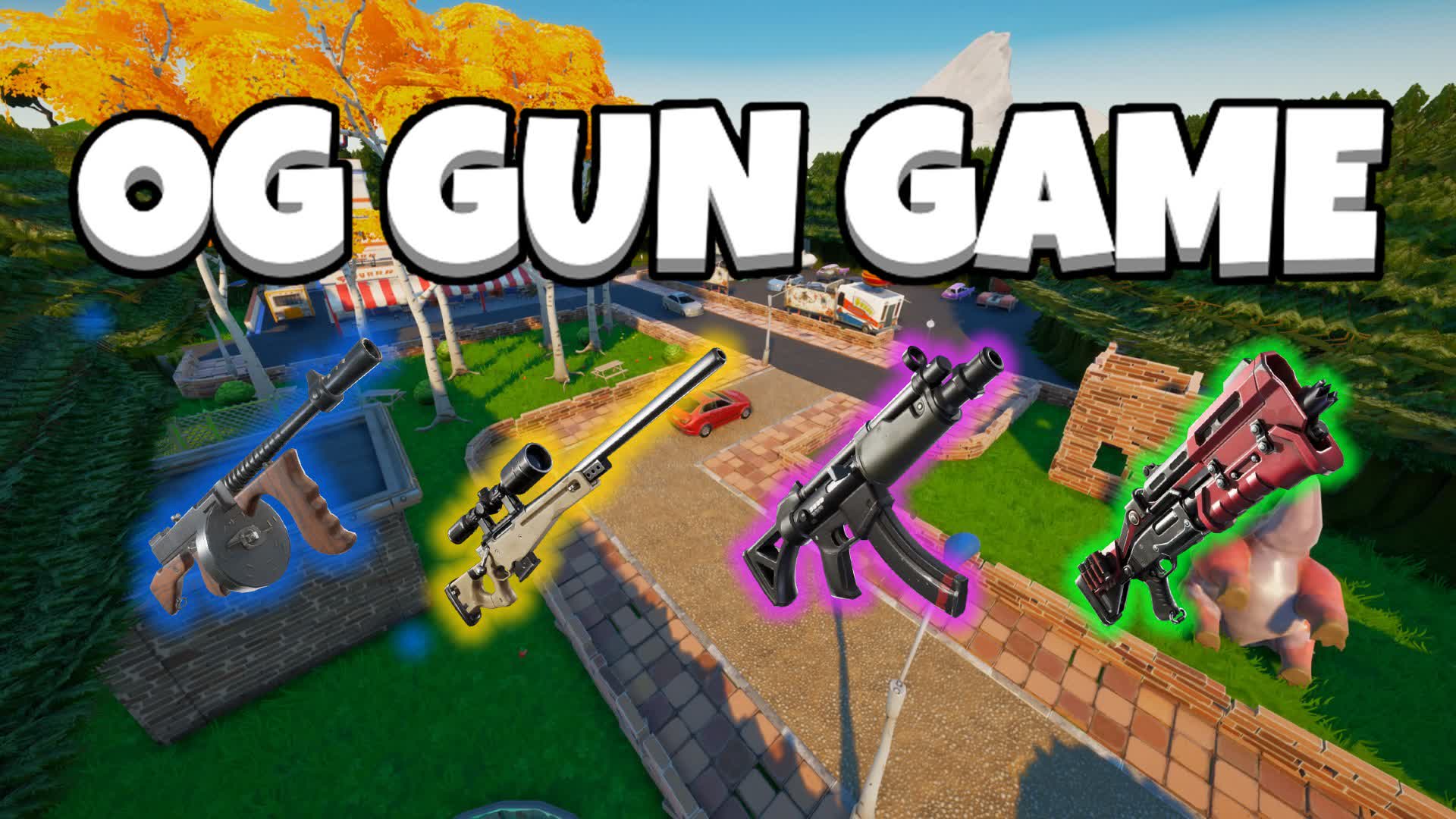 OG WEAPON GUN GAME — Fortnite Creative map