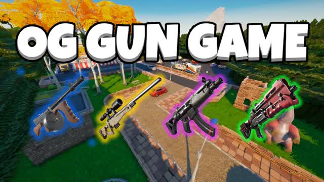 OG WEAPON GUN GAME — Fortnite Creative map cover art