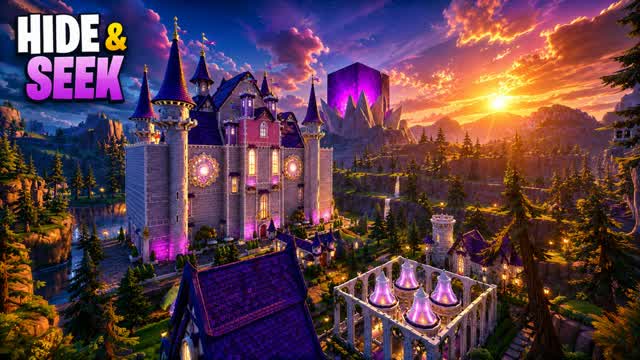 The Princesses' Universe🏰 Hide and Seek — Fortnite Creative map