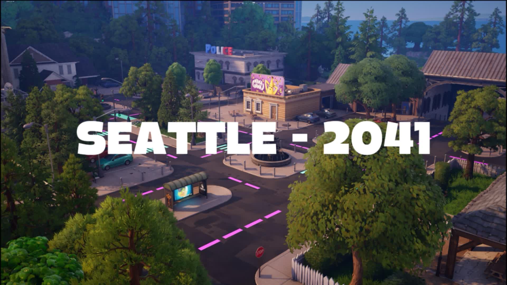 Seattle 2041 - ARSENAL — Fortnite Creative map