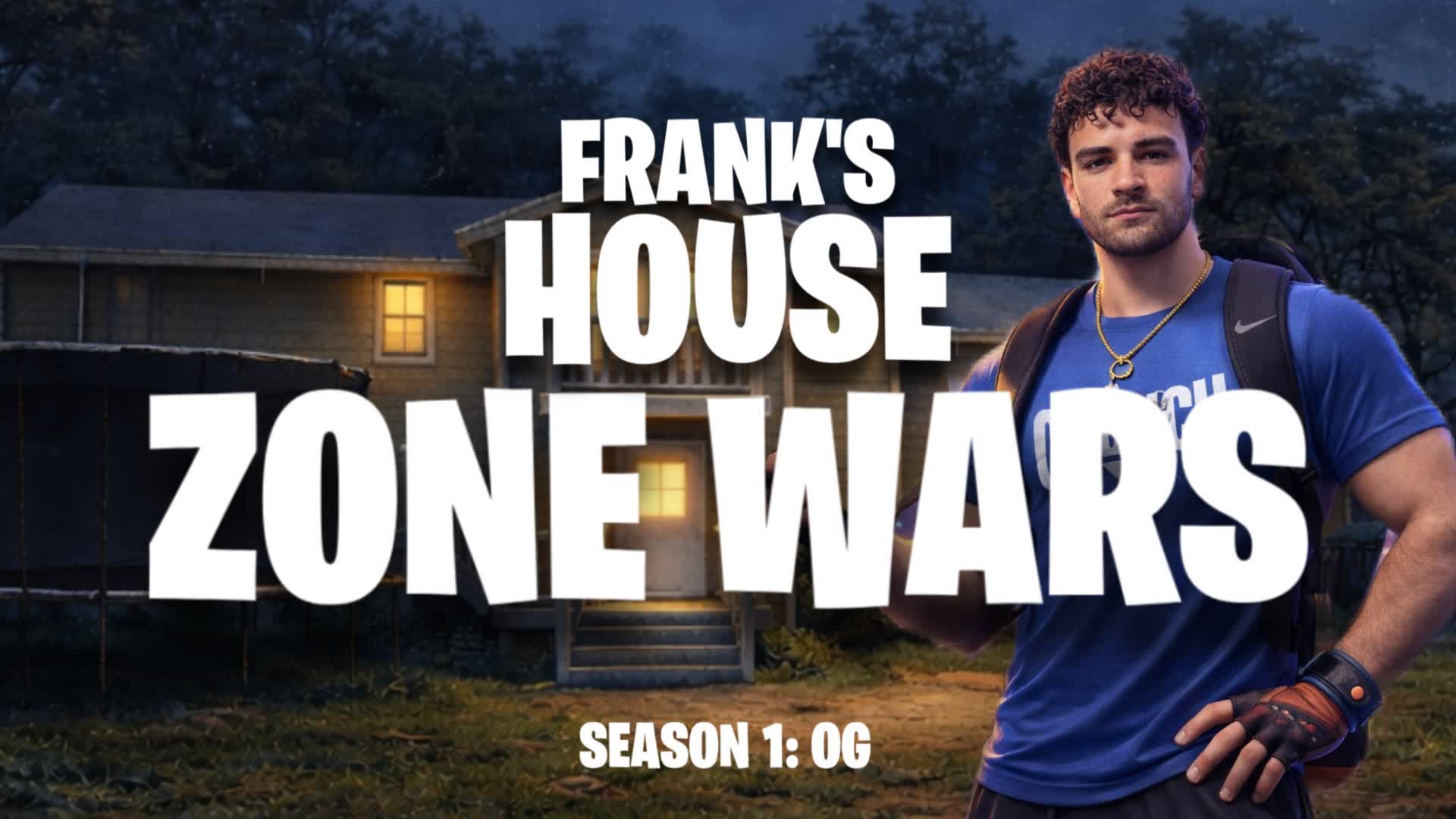 Frank's OG HOUSE ZONE WARS — Fortnite Creative map
