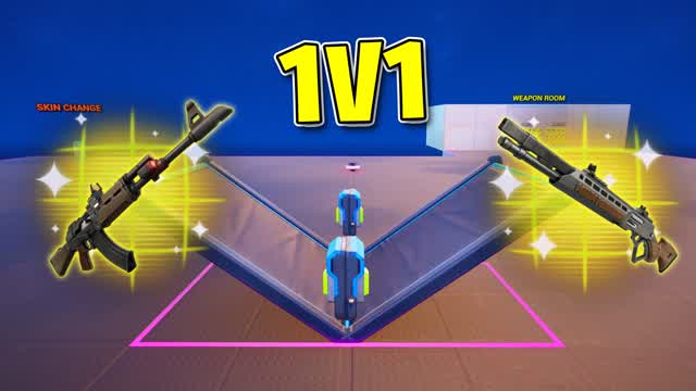 A 1V1 1V1 — Fortnite Creative map cover art