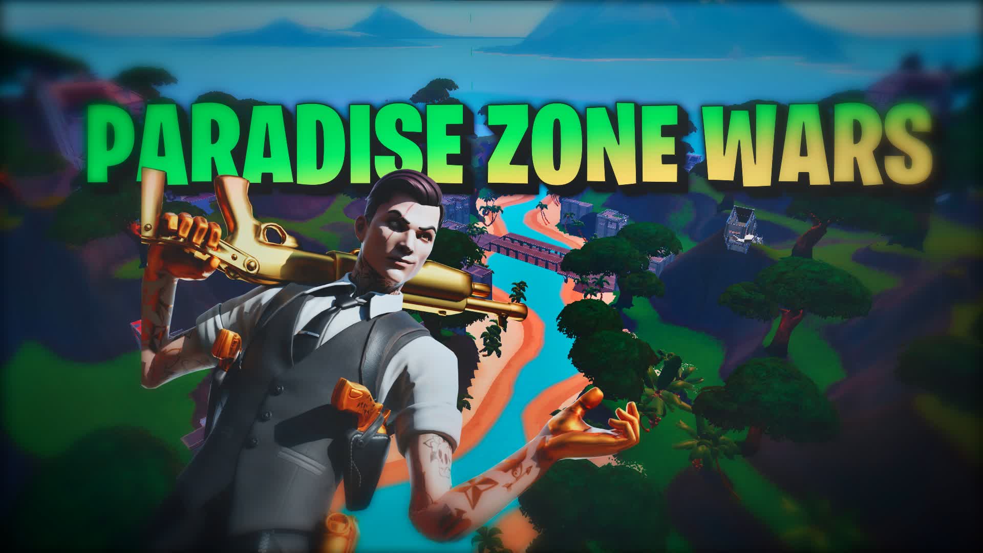 PARADISE ZONE WARS — Fortnite Creative map