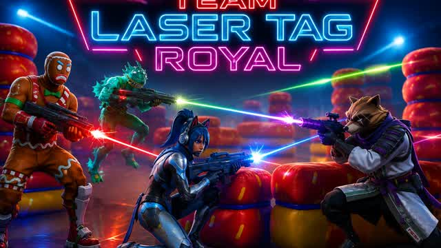 Team Laser Tag Royal — Fortnite Creative map