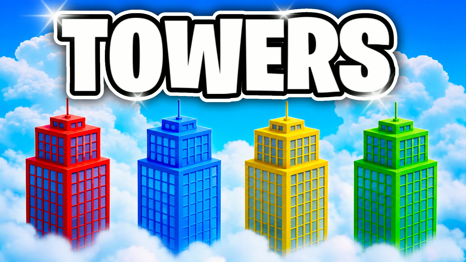 TOWERS PILLARS — Fortnite Creative map
