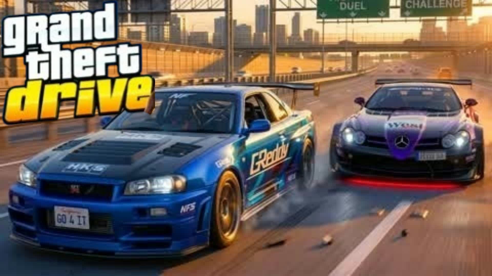 GRAND FREE DRIVING RP 🏜️ — Fortnite Creative map