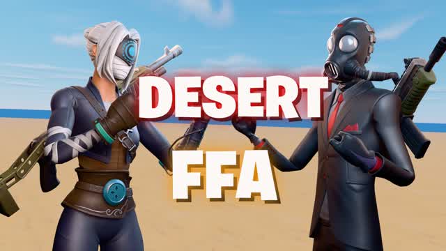 DESERT FFA — Fortnite Creative map