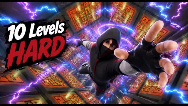 TURKII HARD PARKOUR 10 LEVELS — Fortnite Creative map