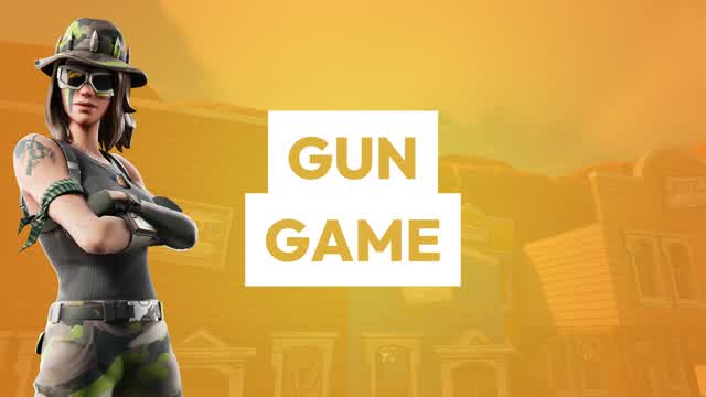 Old West Gun Game — Fortnite Creative map cover art