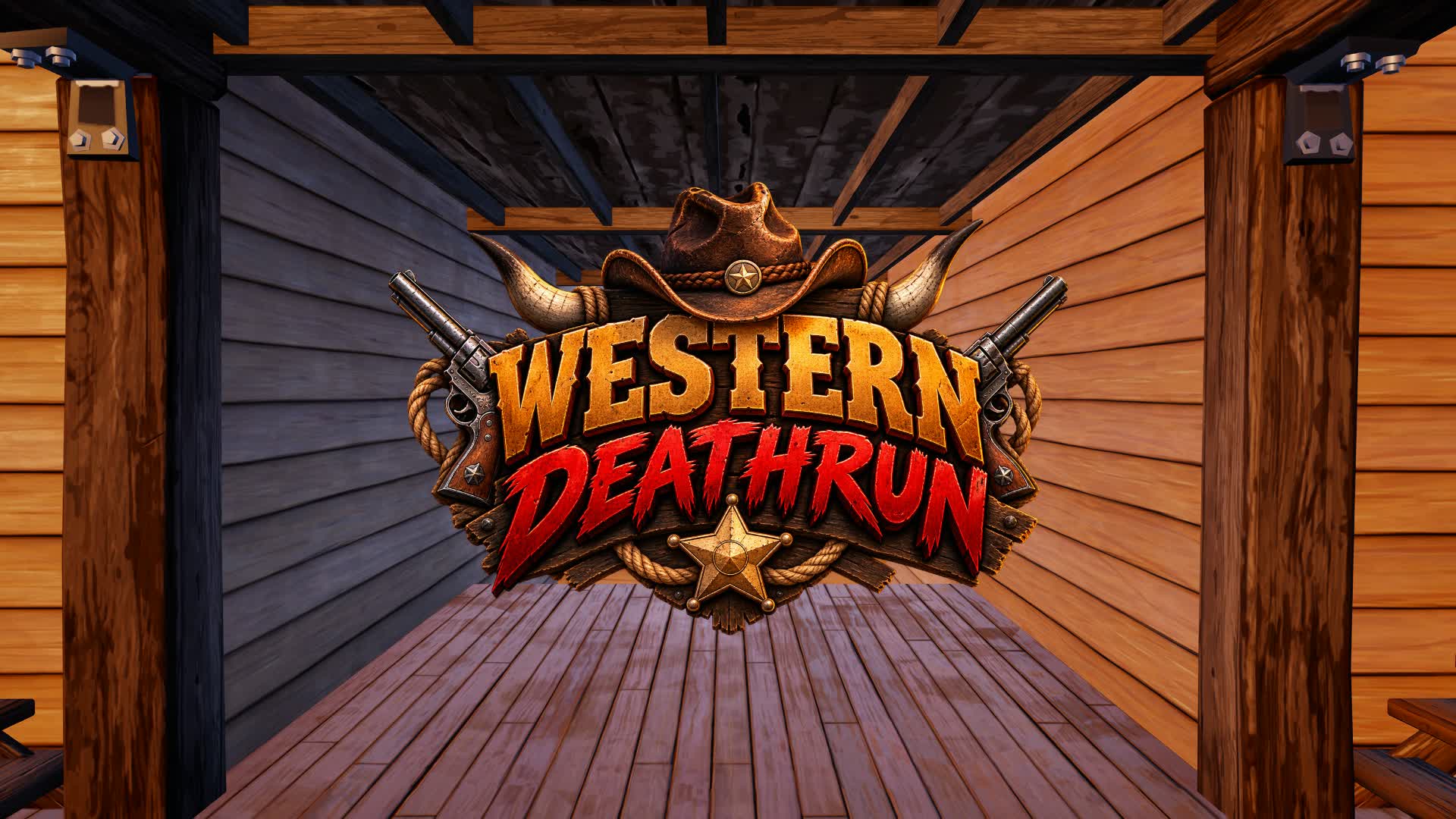 Western Deathrun — Fortnite Creative map
