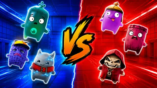 MINI RED VS BLUE RVB — Fortnite Creative map