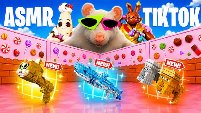 ASMR TIKTOK FREE FOR ALL & KEYBOARD — Fortnite Creative map