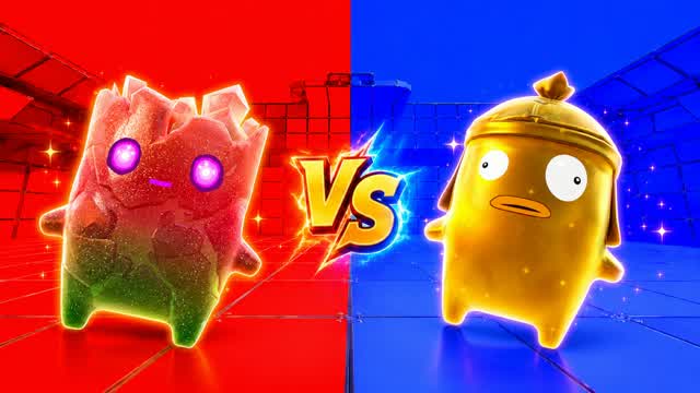 red vs blue brooo🔴🔵 — Fortnite Creative map