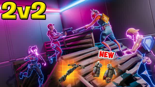 🎯 PIECE CONTROL 2V2 🔥 — Fortnite Creative map cover art