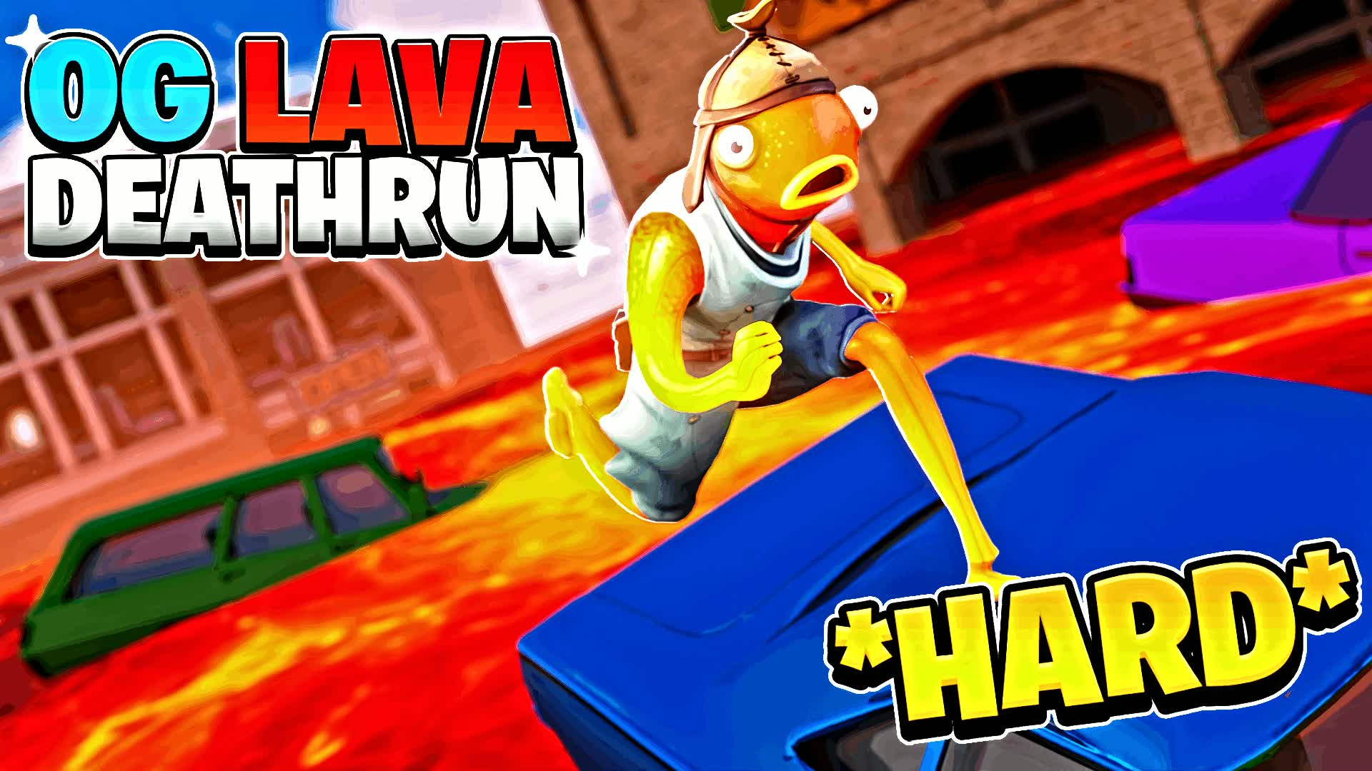 OG LAVA DEATHRUN [HARD] — Fortnite Creative map