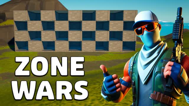Zone Wars — Fortnite Creative map cover art