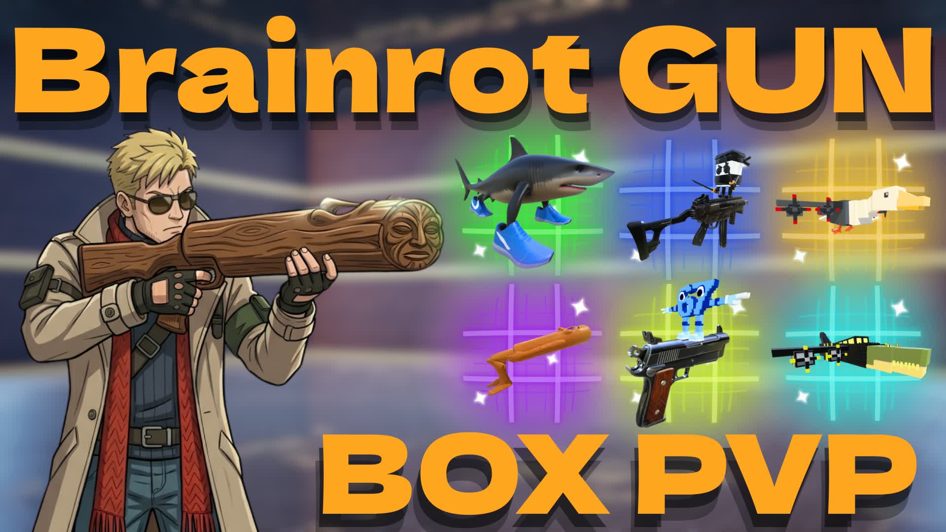 Brainrot Weapon BOX PVP🧠🔫 — Fortnite Creative map