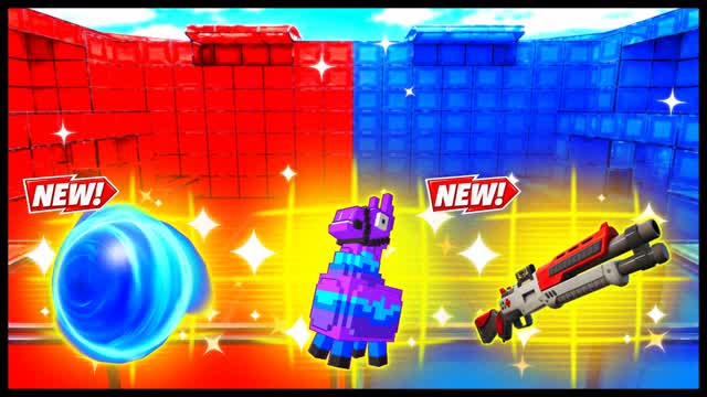 RED VS BLUE COMMITMENT READ 🔴🔵 — Fortnite Creative map