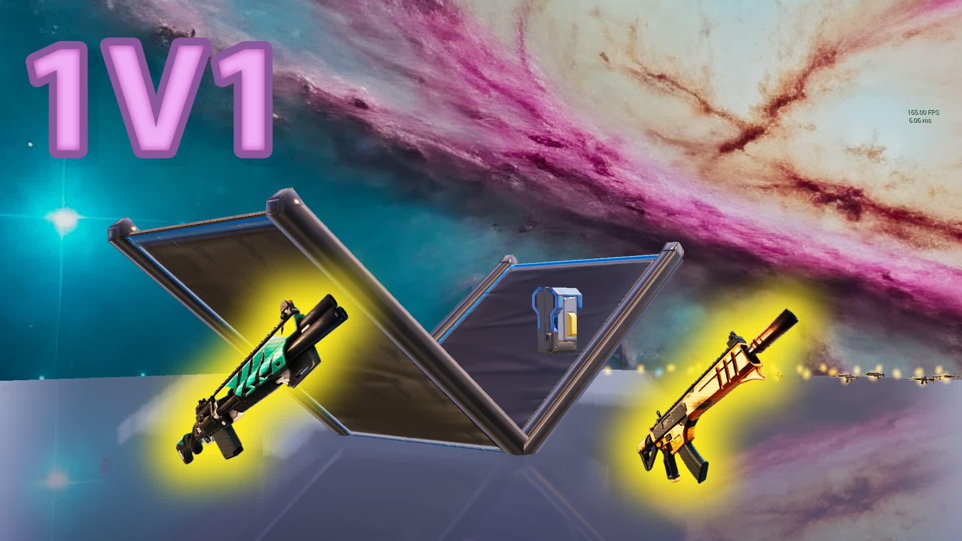 SECRET 1V1 /PIECE CONTROL — Fortnite Creative map