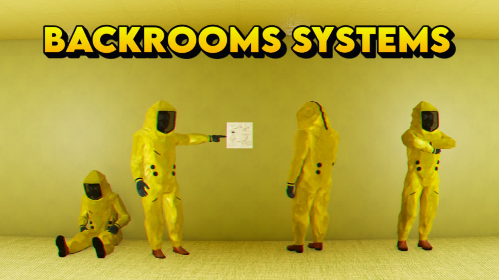 BACKROOMS SYSTEMS - [HORROR] — Fortnite Creative map