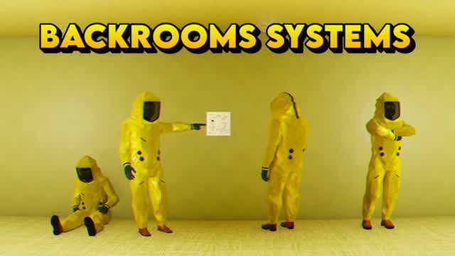 BACKROOMS SYSTEMS - [HORROR] — Fortnite Creative map cover art