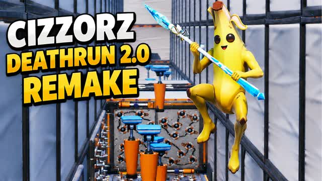 CIZZORZ DEATHRUN 2.0 REMAKE — Fortnite Creative map cover art