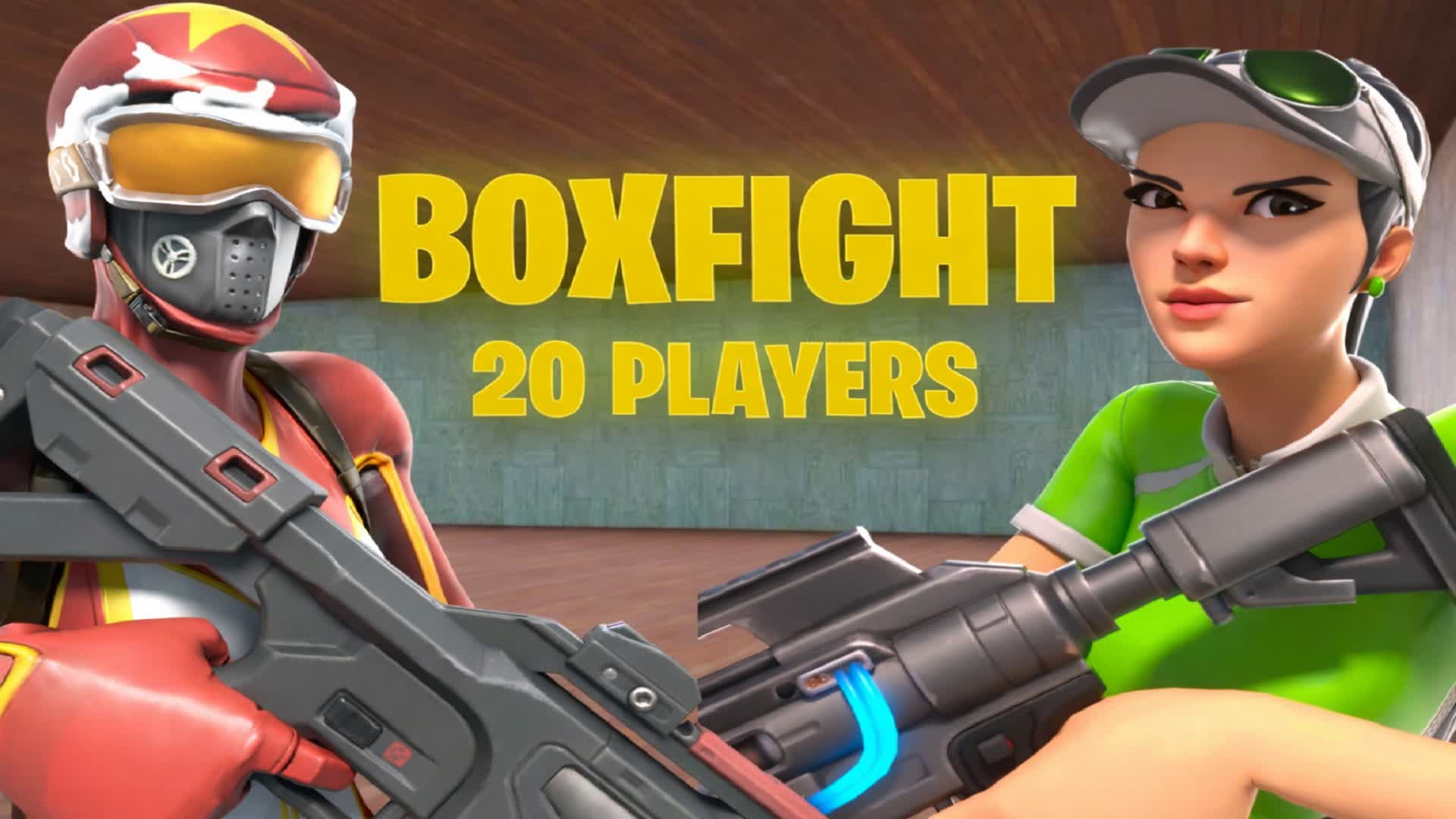 BOX FIGHT (W.S.D) — Fortnite Creative map