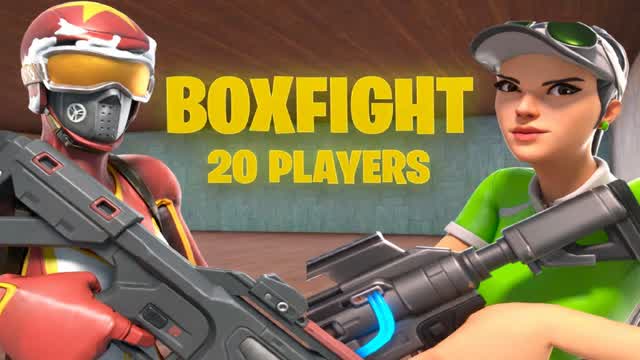 BOX FIGHT (W.S.D) — Fortnite Creative map cover art