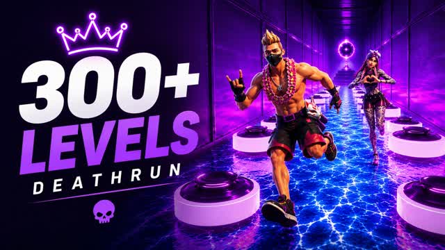 300+ Parkour — Fortnite Creative map cover art