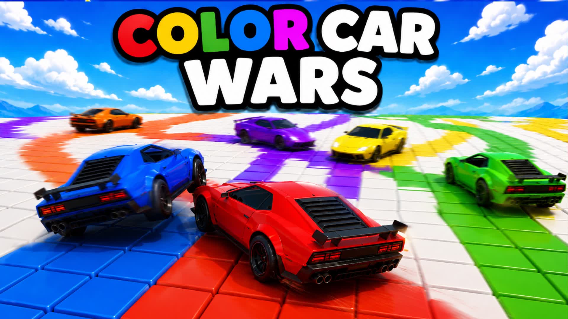 COLOR CAR WARS IO - HIDE AND SEEK DERBY — Fortnite Creative map