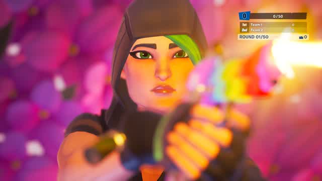 Color Switch Gun Game ⭐ — Fortnite Creative map cover art