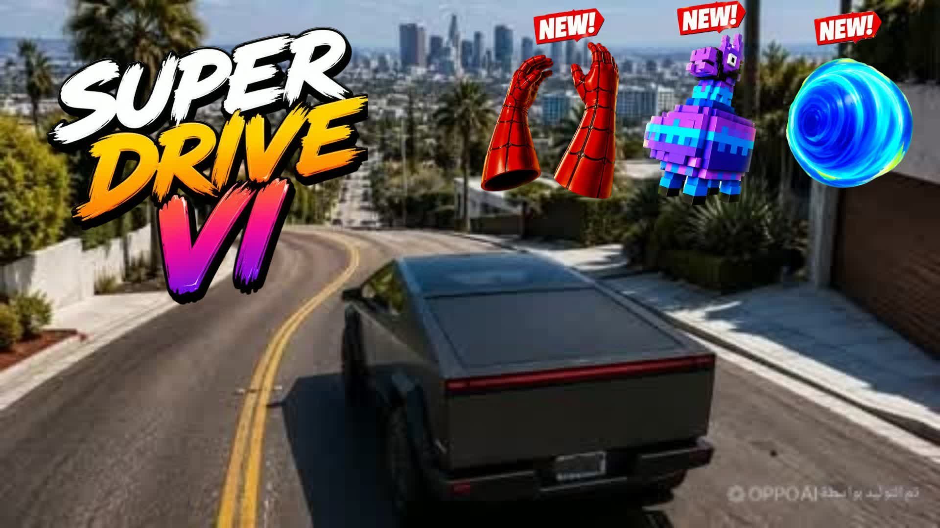 THE MEGAN NEO GDA DRIVING 💯 — Fortnite Creative map