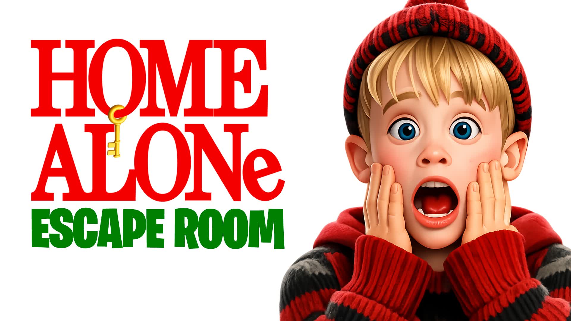Home Alone Escape Room Christmas IQ — Fortnite Creative map