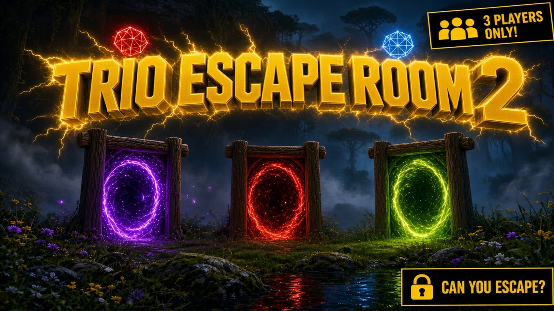 TRIO ESCAPE ROOM 2 DIGITYY — Fortnite Creative map