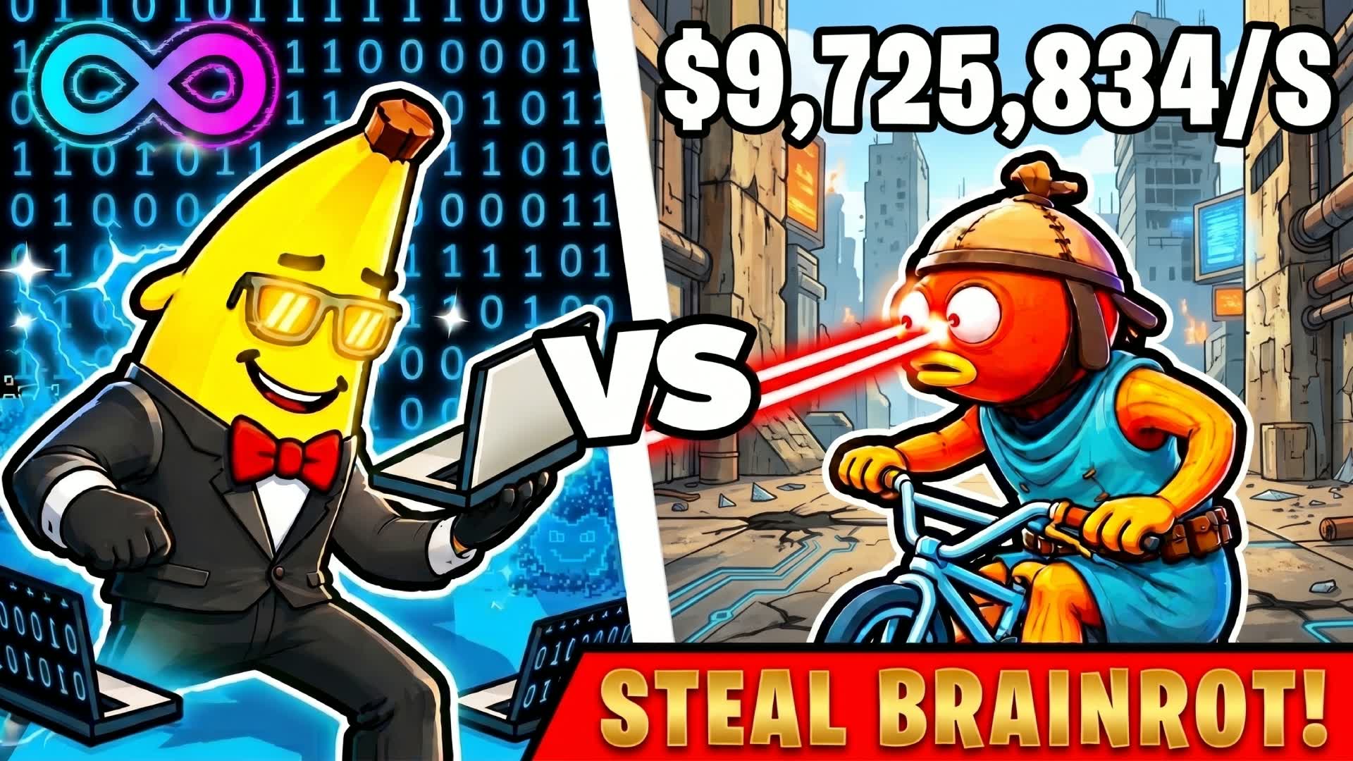 Fire Lasers For Brainrots [TYCOON] — Fortnite Creative map