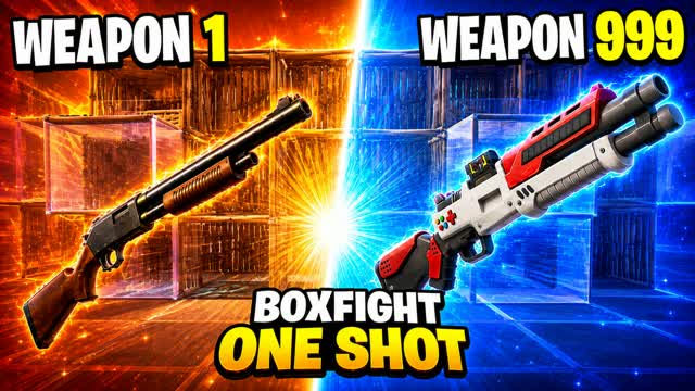 💥 BOX FIGHT GUN GAME | سباق الأسلحة — Fortnite Creative map