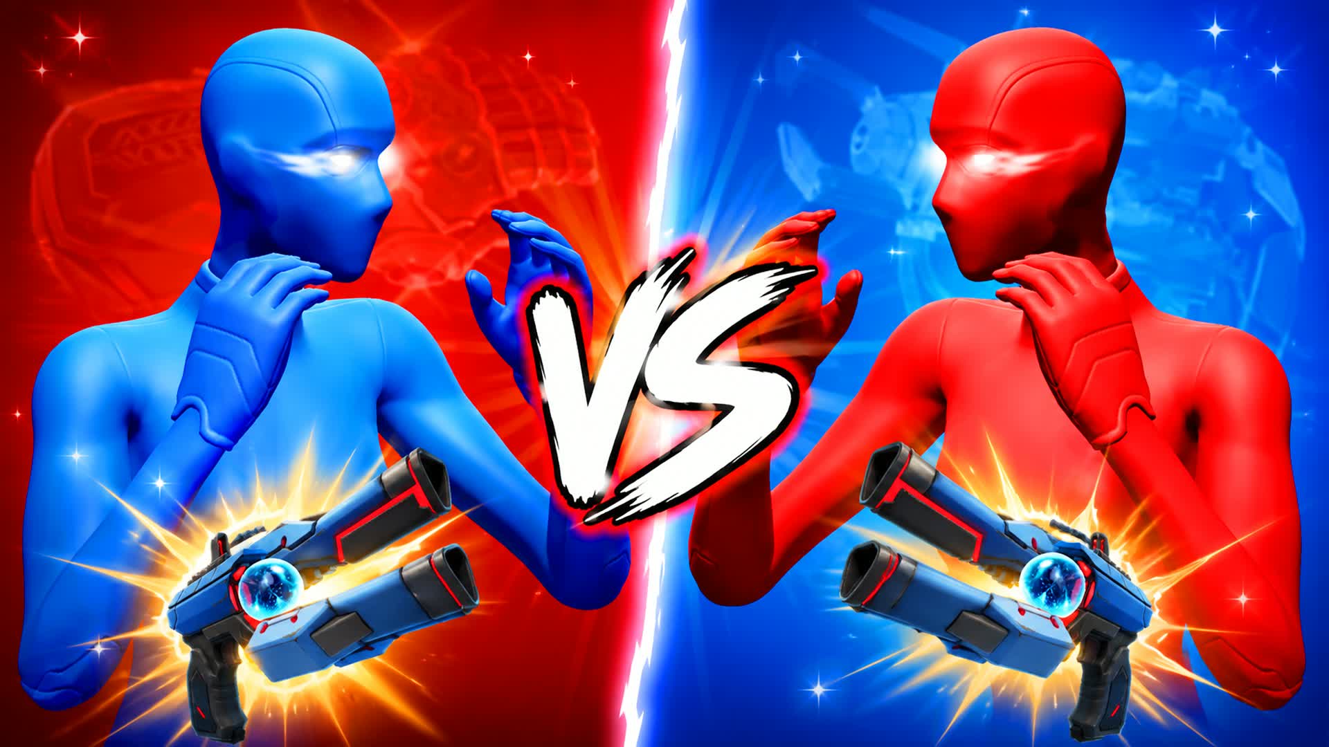 RED VS BLUE🔴🔵FIGHT — Fortnite Creative map