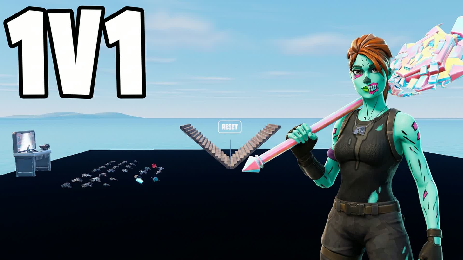 1v1 build fights (barry) — Fortnite Creative map