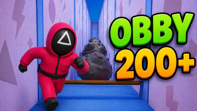 OBBY 200+ — Fortnite Creative map