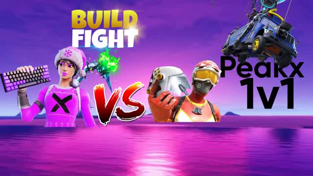 peakx 1V1 — Fortnite Creative map cover art