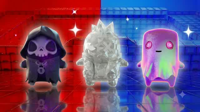 SUPER CRAZY RED VS BLUE 🔴🔵 — Fortnite Creative map cover art